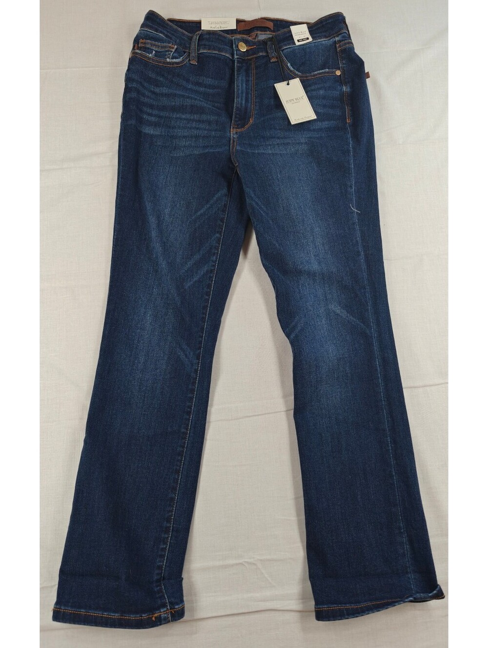 Judy Blue Jeans Women’s 11/30 Skinny Fit Capri Mid Rise Dark Wash NWT
